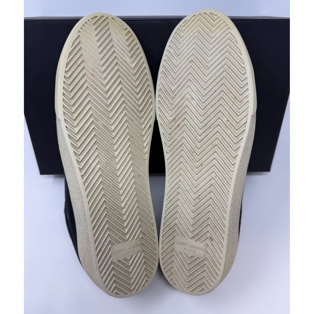 Saint Laurent Distressed Court Classic SL/06 Sneaker Size 11 US 4 EU - Picture 6 of 10